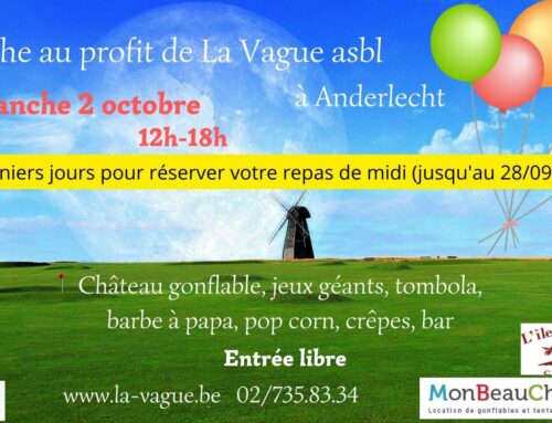 Derniers jours pour réserver votre repas de midi pour le 2 octobre