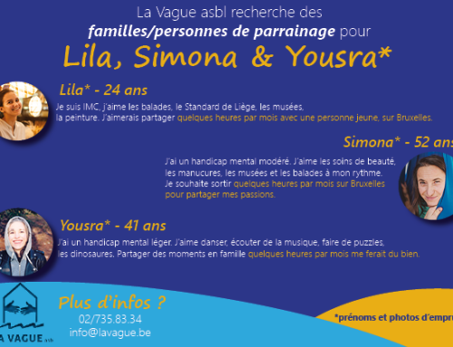 A la recherche de familles/personnes de parrainage pour 3 adultes