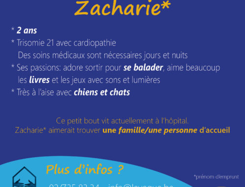 Zacharie* a besoin d’une famille